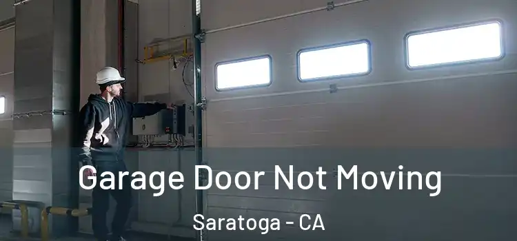  Garage Door Not Moving Saratoga - CA