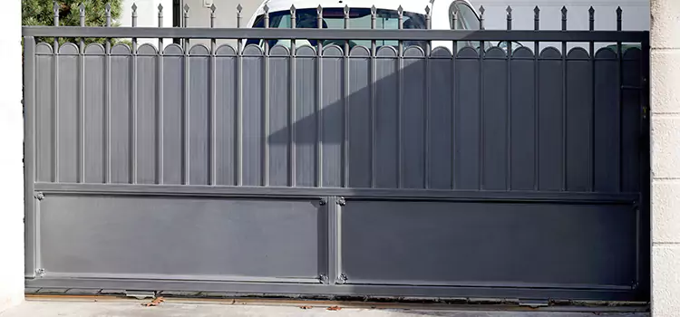 Metal Driveway Gate Installation Saratoga